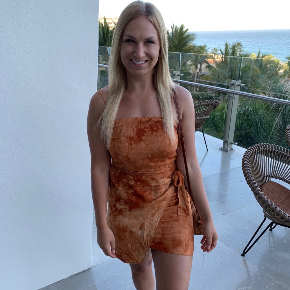 Tie dye dress
